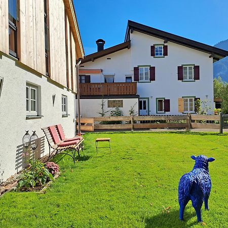 Ferienwohnungen Im Lueftlmalereck, Mussldomahaus Oberammergau Ngoại thất bức ảnh