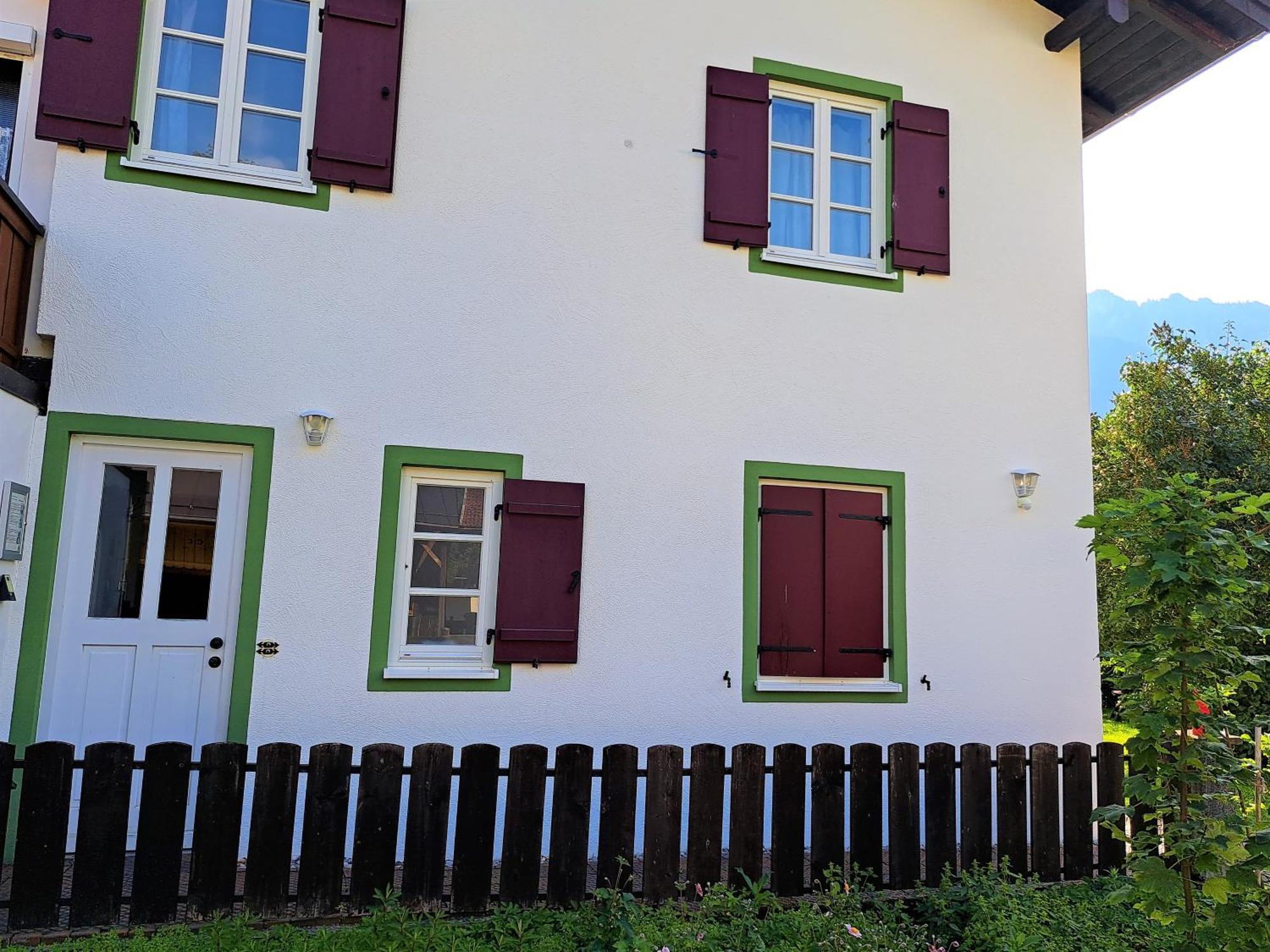 Ferienwohnungen Im Lueftlmalereck, Mussldomahaus Oberammergau Ngoại thất bức ảnh