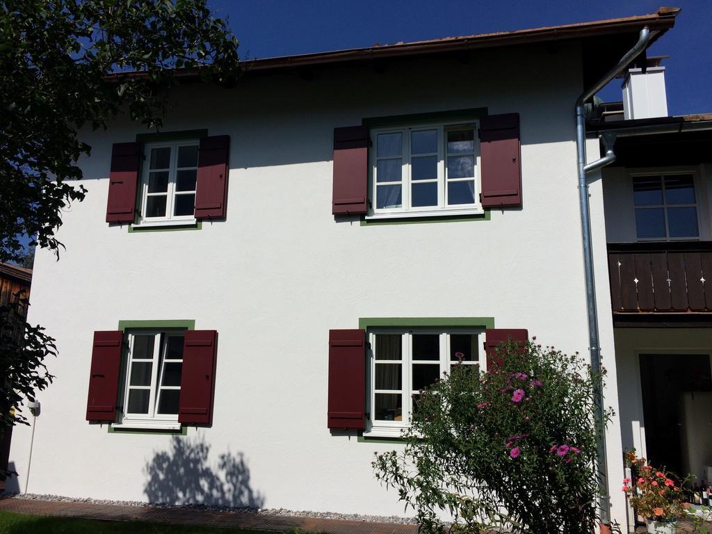 Ferienwohnungen Im Lueftlmalereck, Mussldomahaus Oberammergau Ngoại thất bức ảnh