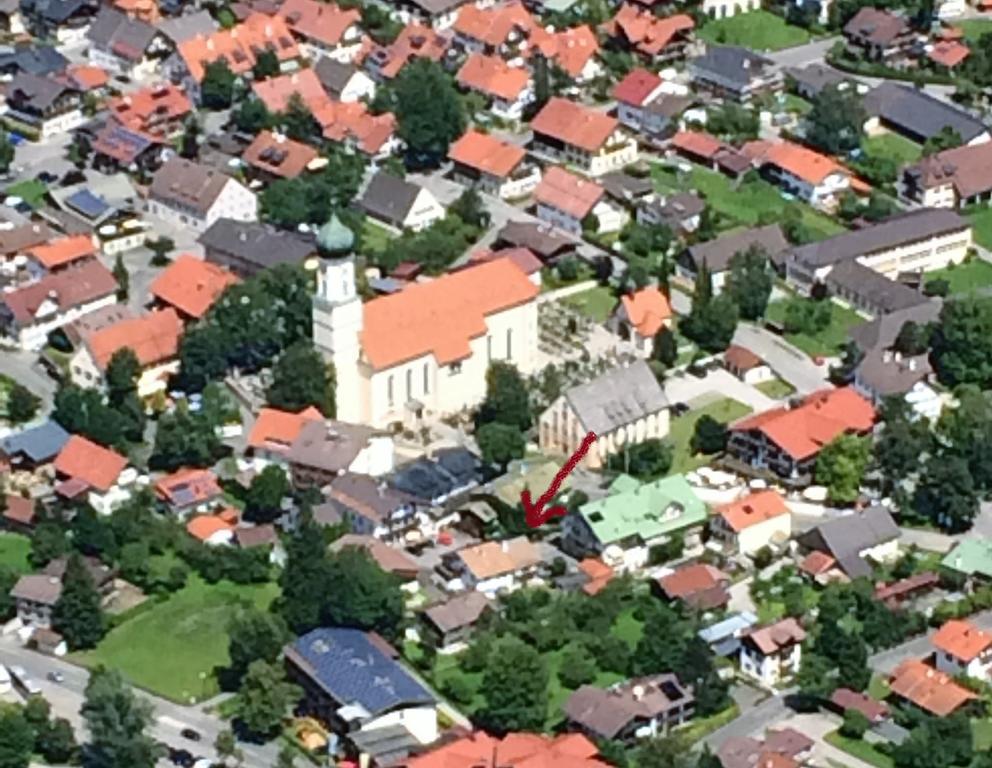 Ferienwohnungen Im Lueftlmalereck, Mussldomahaus Oberammergau Ngoại thất bức ảnh